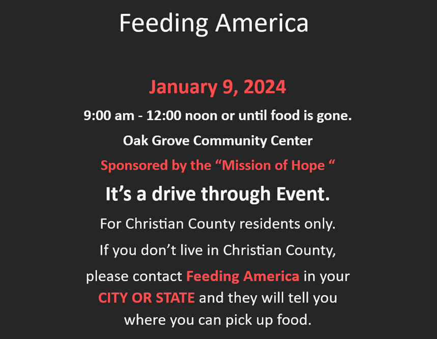 Featured image for “Feeding America – January 9th, 2024”