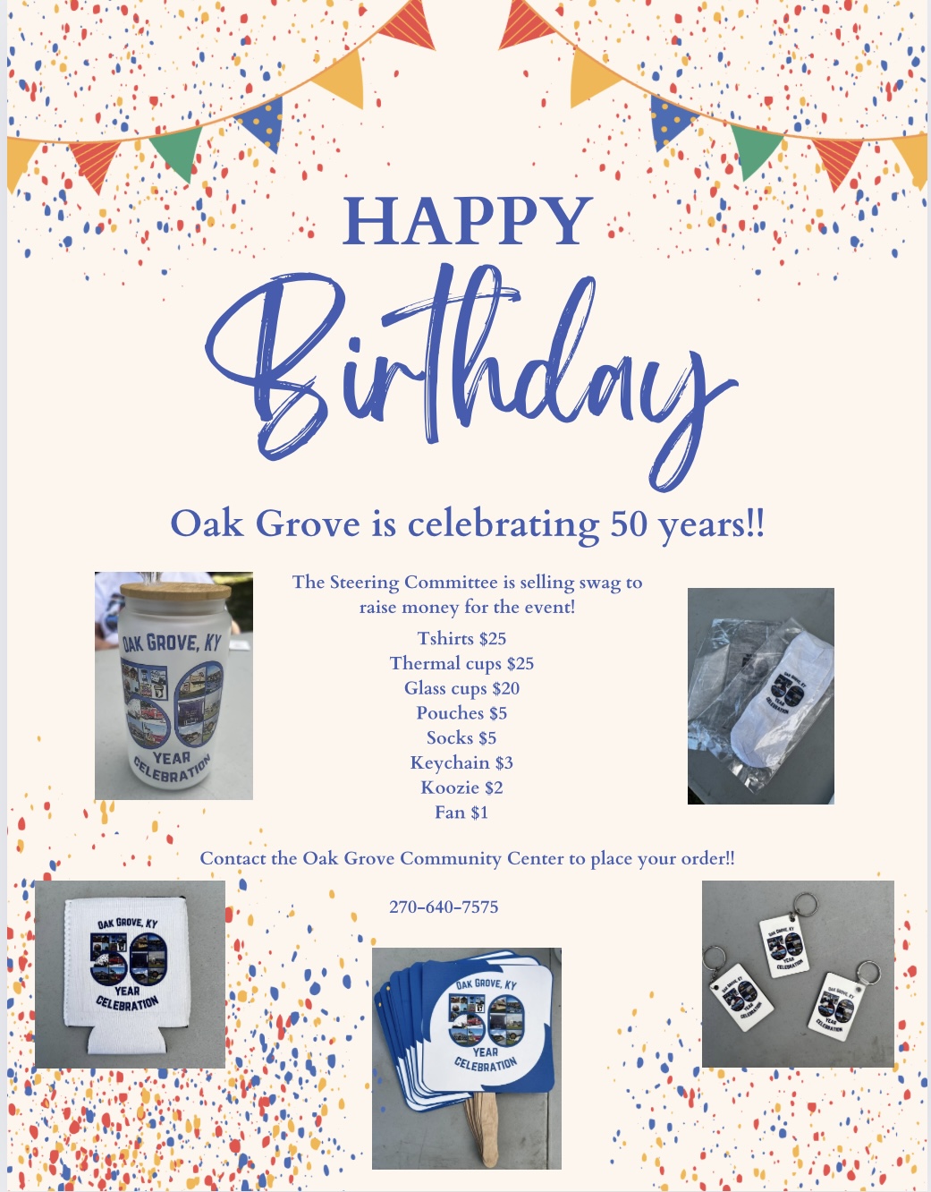 Featured image for “Help us celebrate Oak Grove turning 50!”