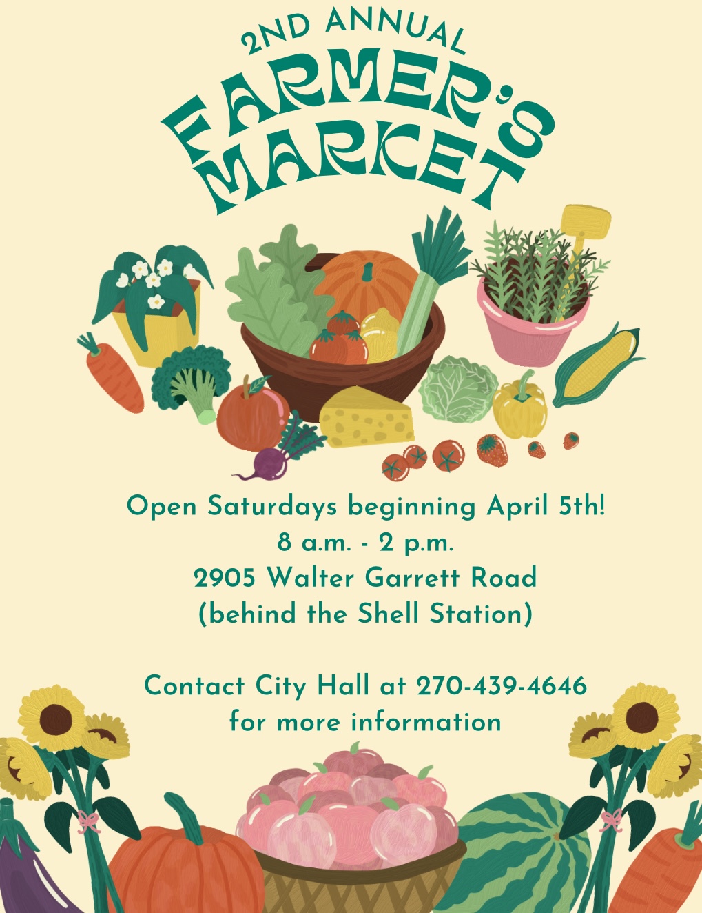 Featured image for “2nd Annual Farmer’s Market”